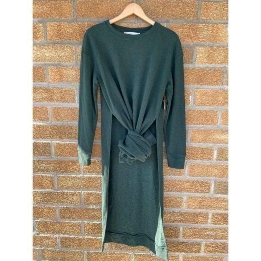 Free people high side slit sweater dress small - Picture 3 of 7